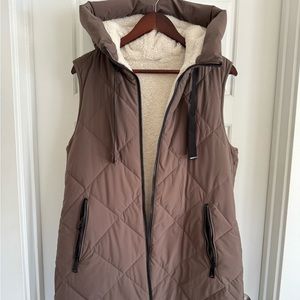 Ugg reversible hooded vest